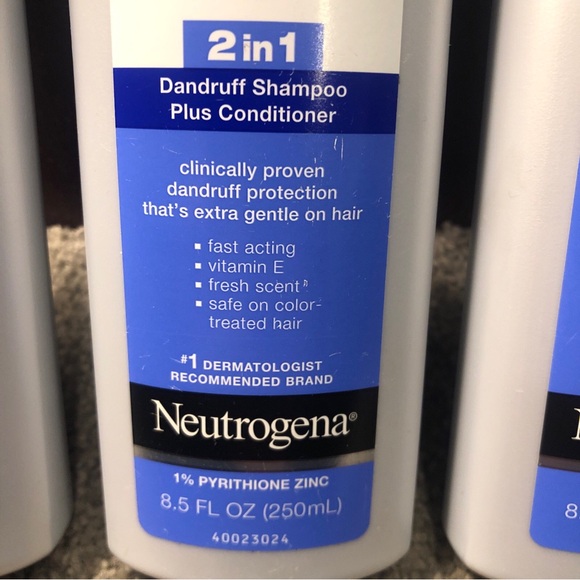 X3 Neutrogena T/Gel Daily Control 2 in 1 Dandruff Shampoo + Conditioner 8.5oz - Picture 2 of 8